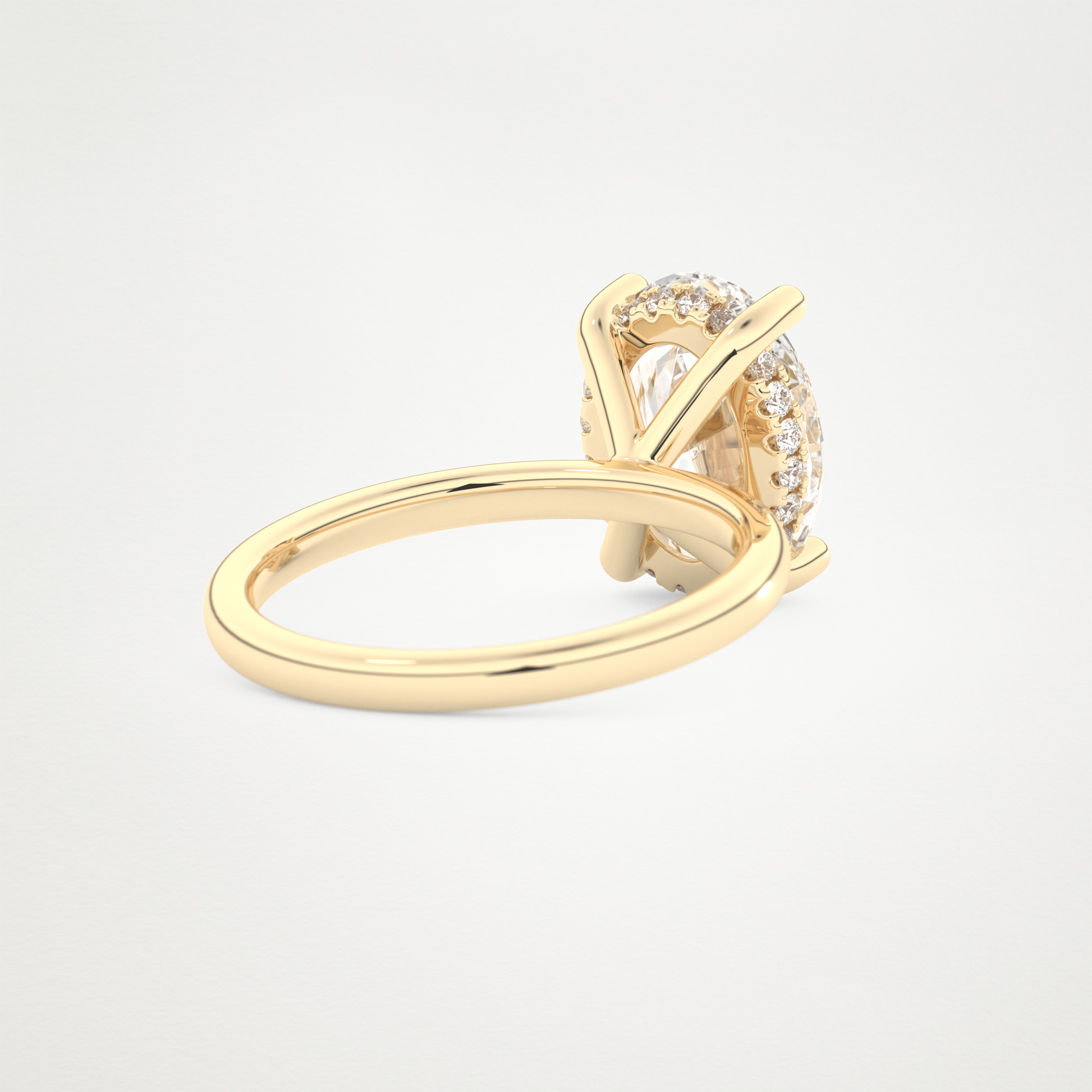 4.30 CT Moissanite Oval Ring – Inspired by Nina Dobrev 9