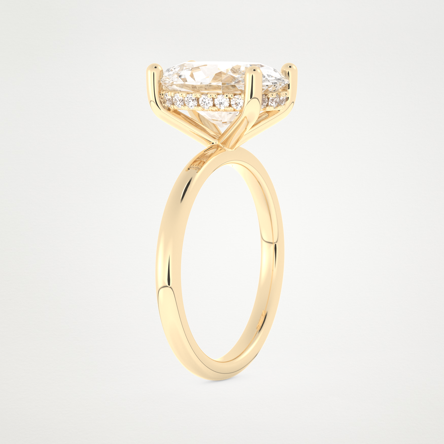 4.30 CT Moissanite Oval Ring – Inspired by Nina Dobrev 10