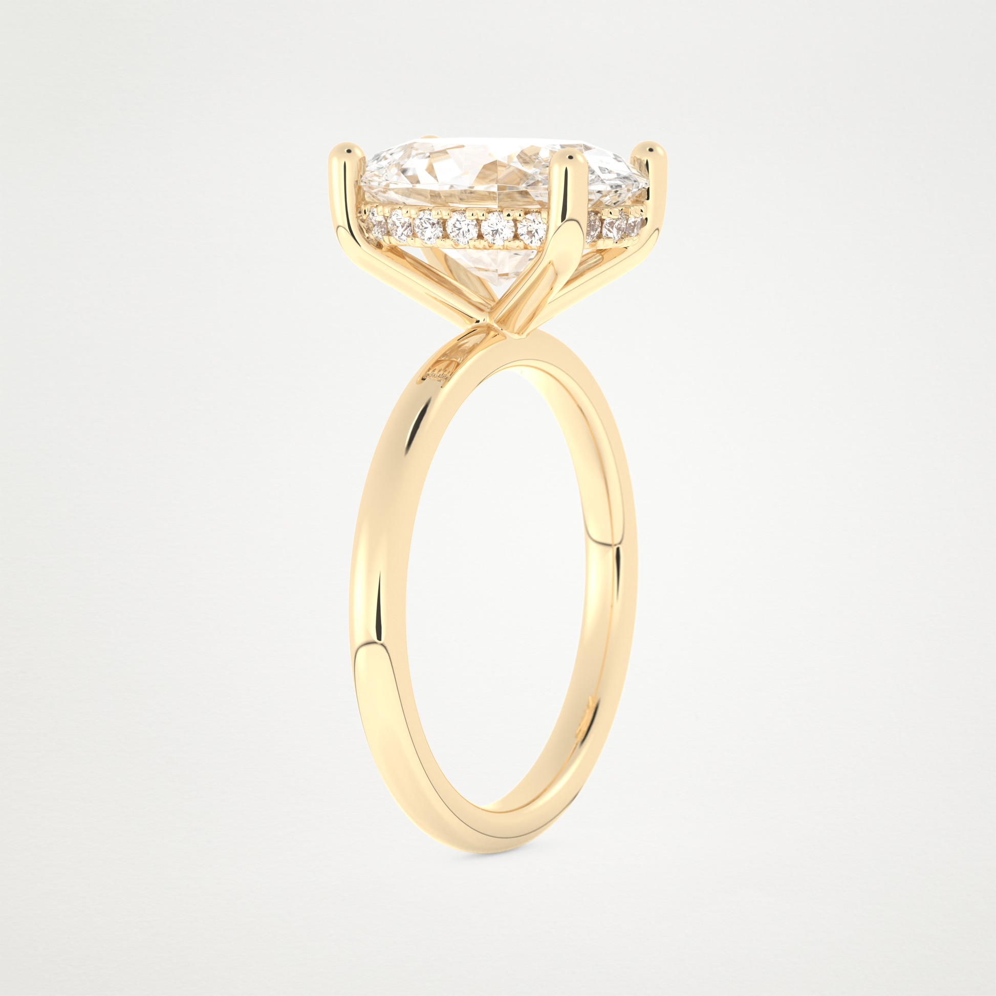 4.30 CT Moissanite Oval Ring – Inspired by Nina Dobrev 10