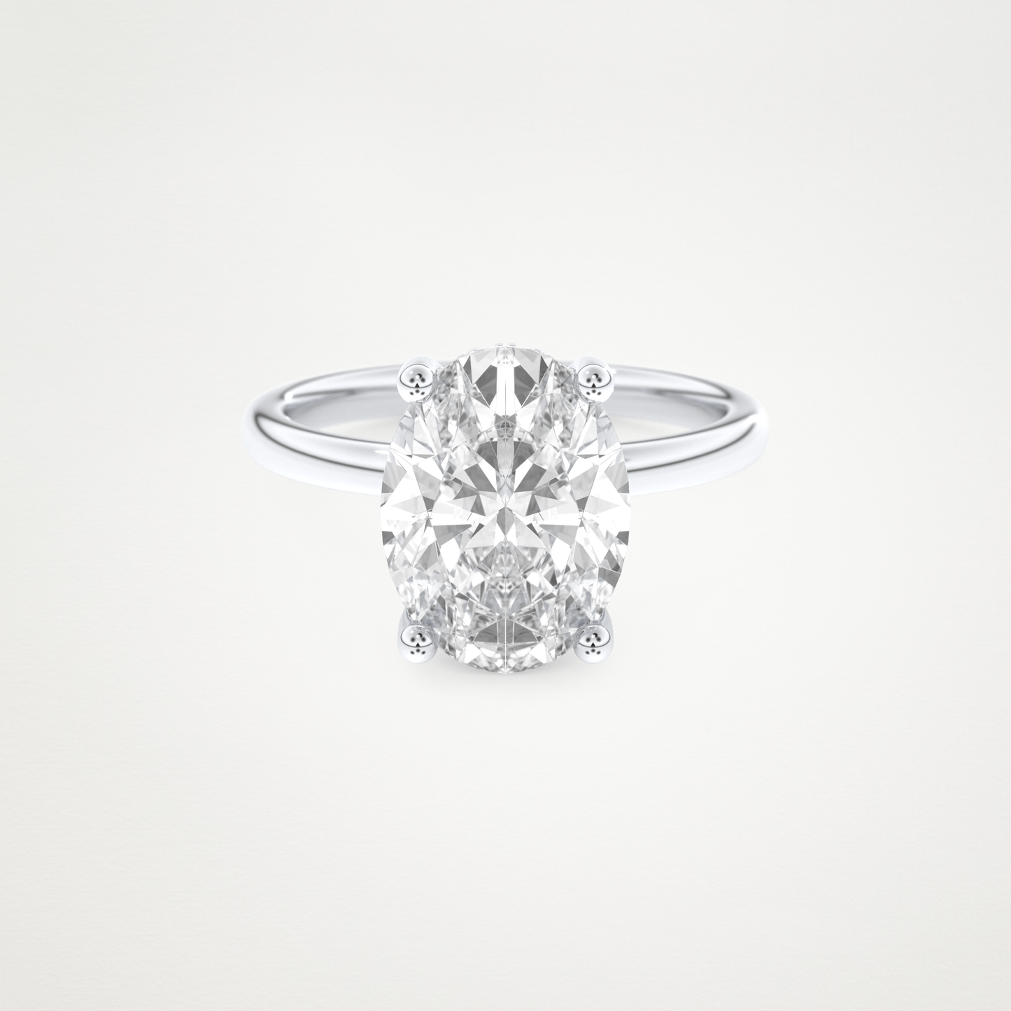 4.30 CT Moissanite Oval Ring – Inspired by Nina Dobrev 1