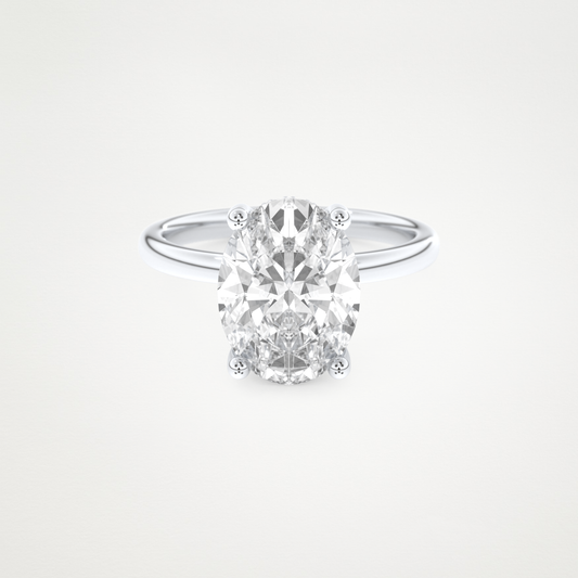 4.30 CT Moissanite Oval Ring – Inspired by Nina Dobrev 1