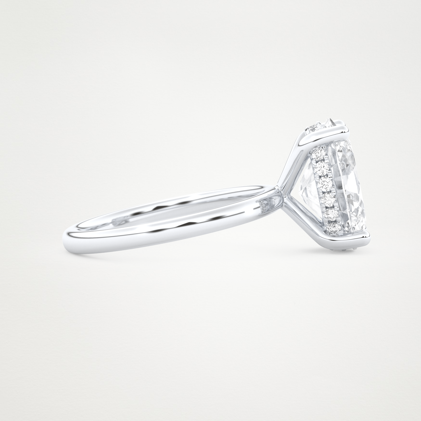 4.30 CT Moissanite Oval Ring – Inspired by Nina Dobrev 2