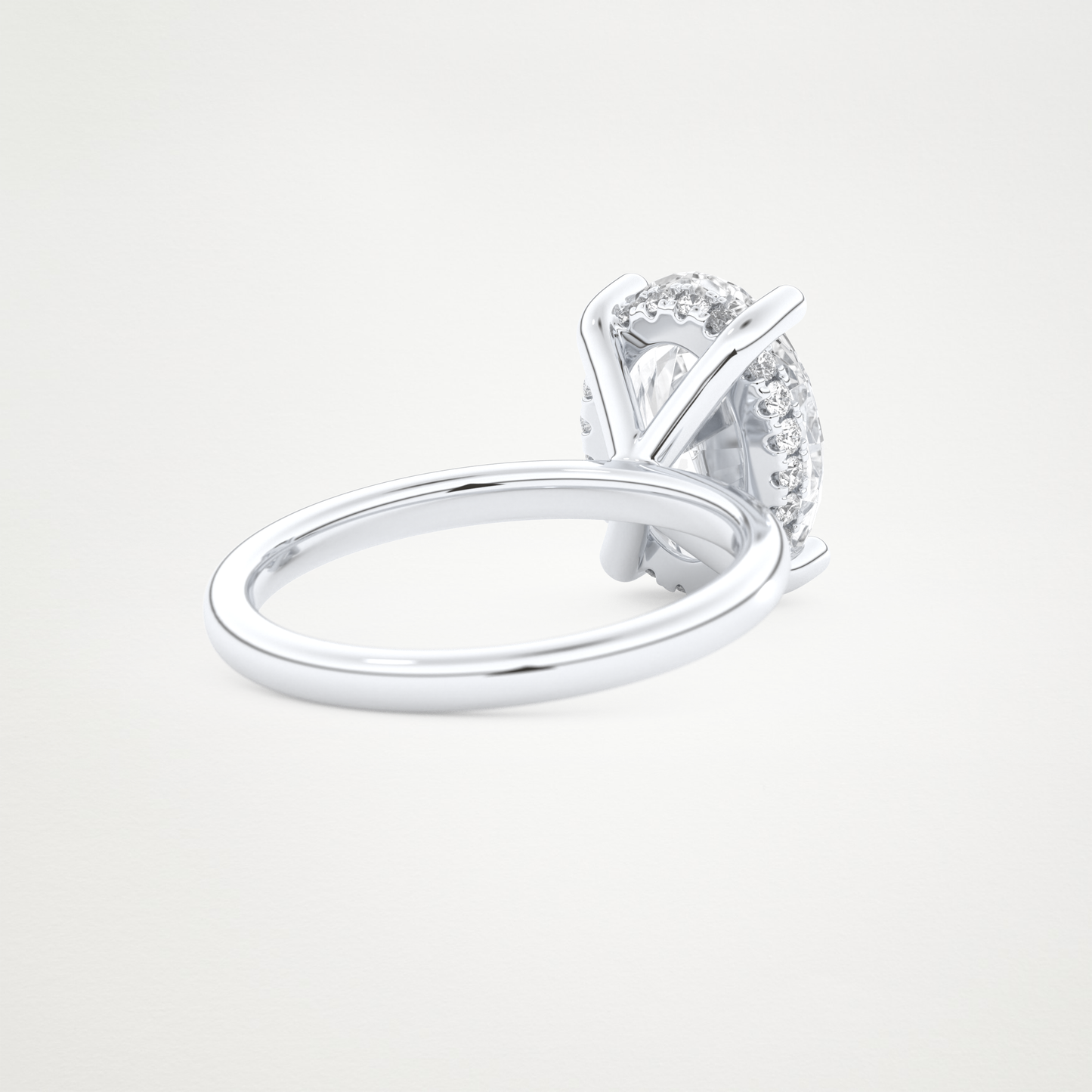 4.30 CT Moissanite Oval Ring – Inspired by Nina Dobrev 3