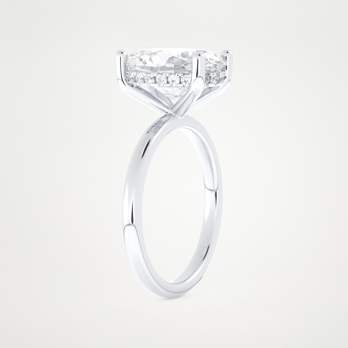 4.30 CT Moissanite Oval Ring – Inspired by Nina Dobrev 4