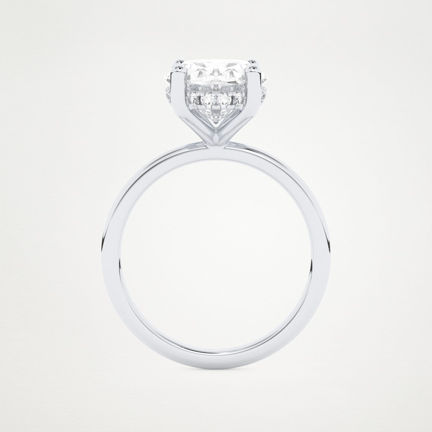 4.30 CT Moissanite Oval Ring – Inspired by Nina Dobrev 5