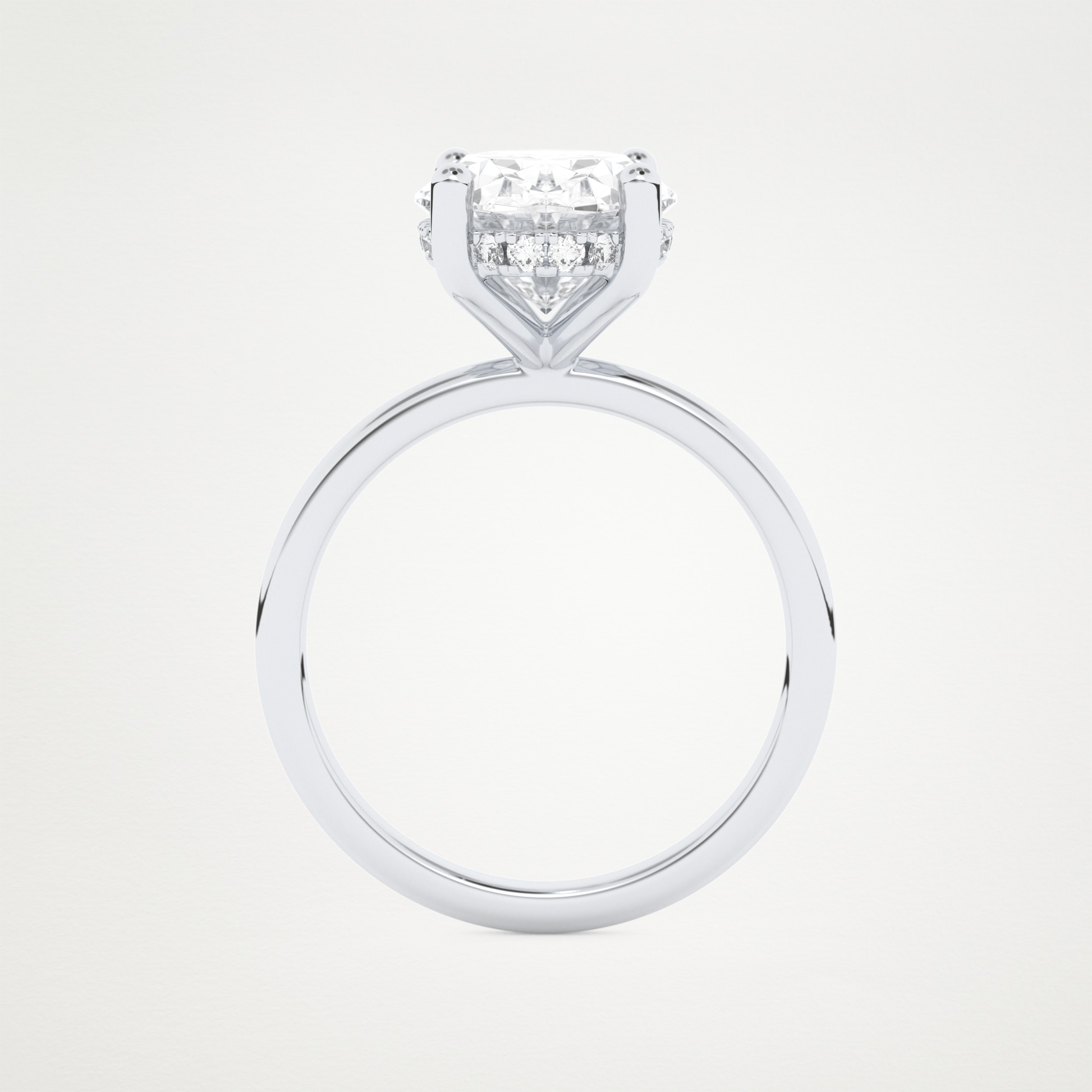 4.30 CT Moissanite Oval Ring – Inspired by Nina Dobrev 5