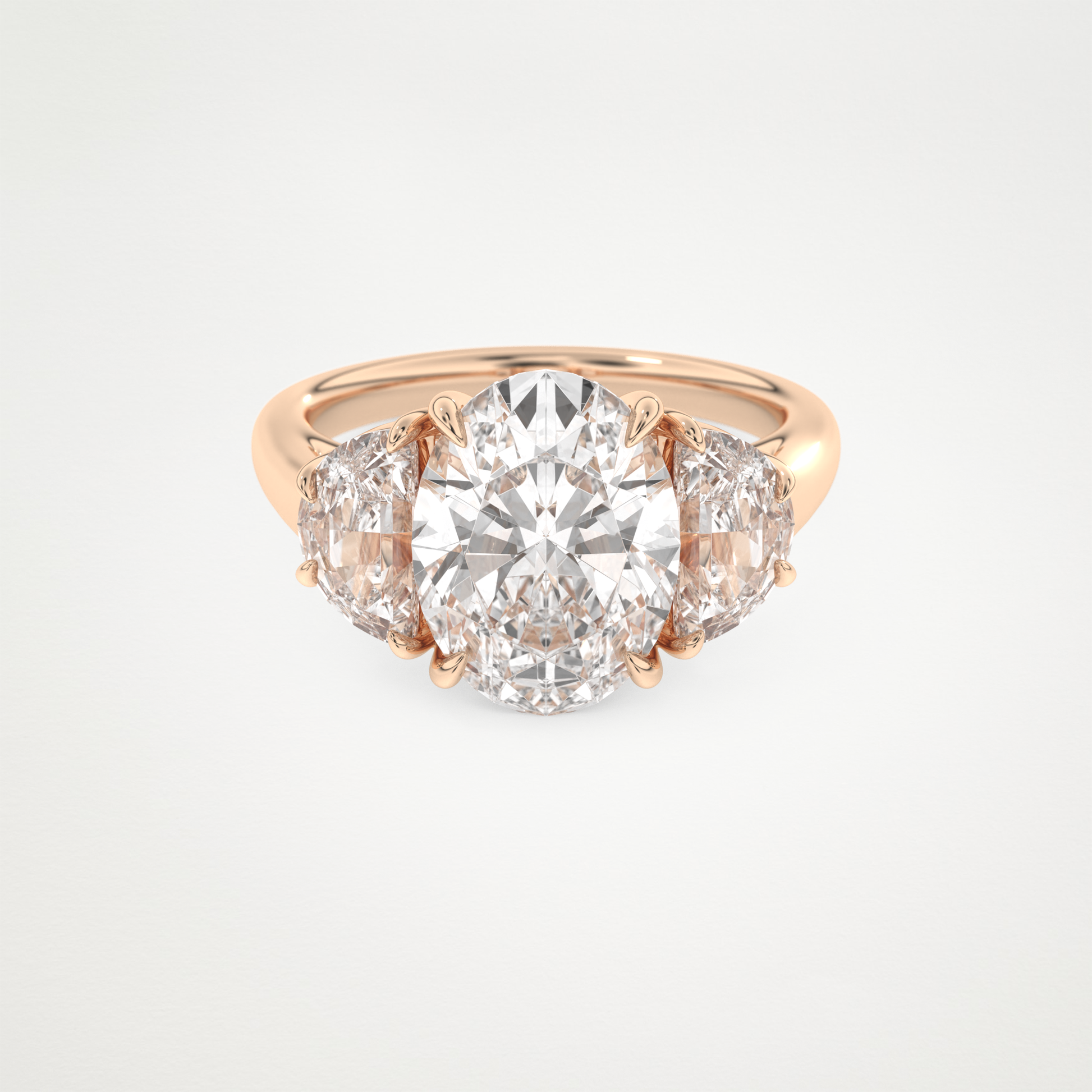 4.30 CT Moissanite Oval Ring – Inspired by Serena Williams 13