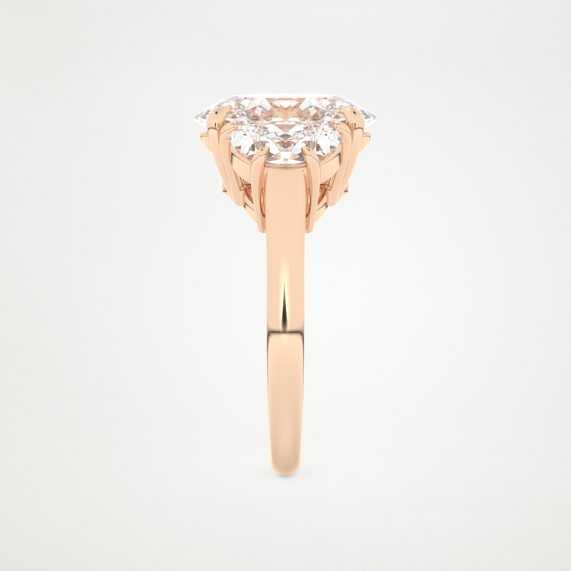 4.30 CT Moissanite Oval Ring – Inspired by Serena Williams 18