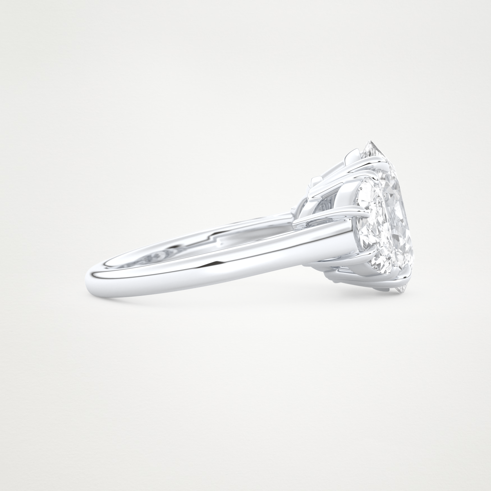 4.30 CT Moissanite Oval Ring – Inspired by Serena Williams 2