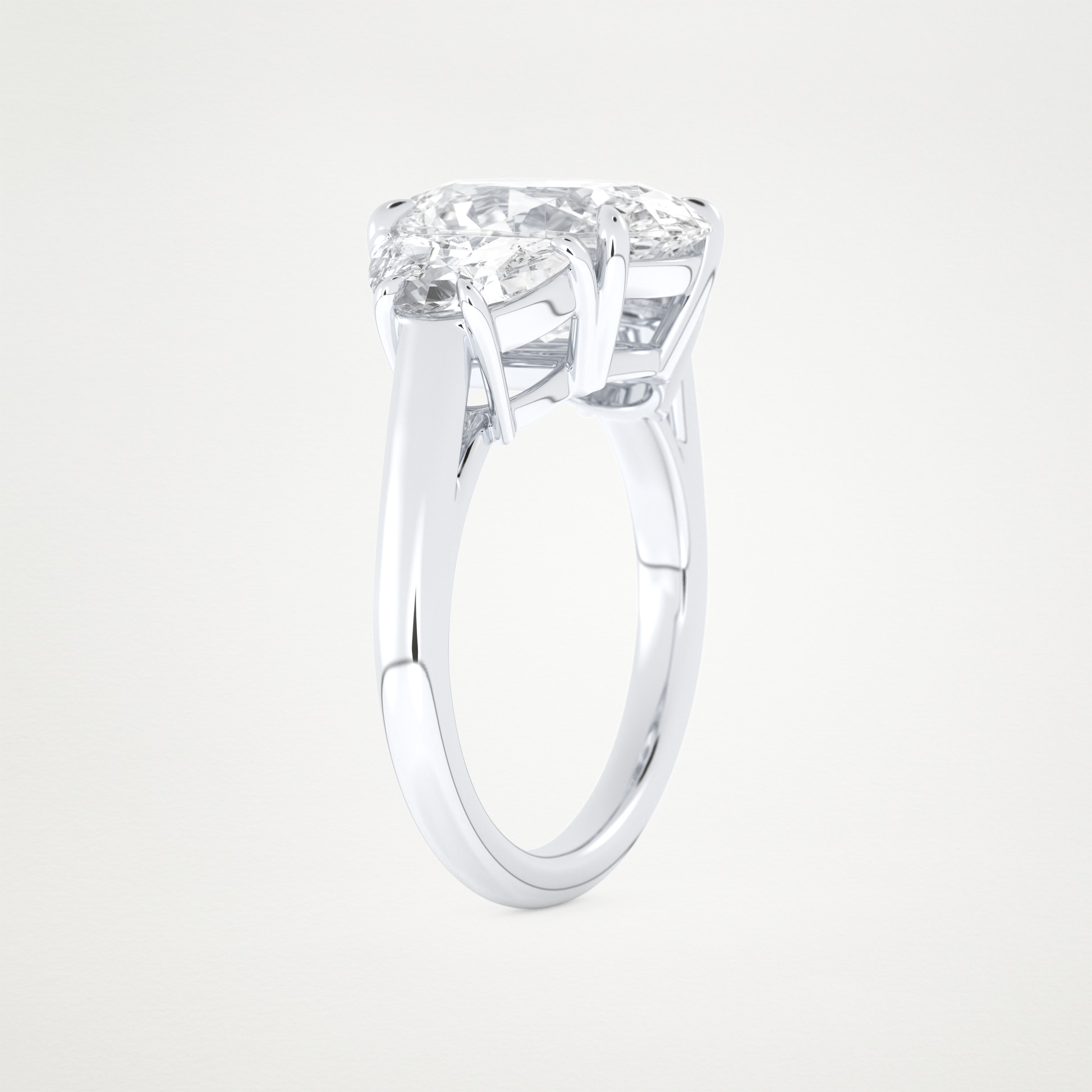4.30 CT Moissanite Oval Ring – Inspired by Serena Williams 4