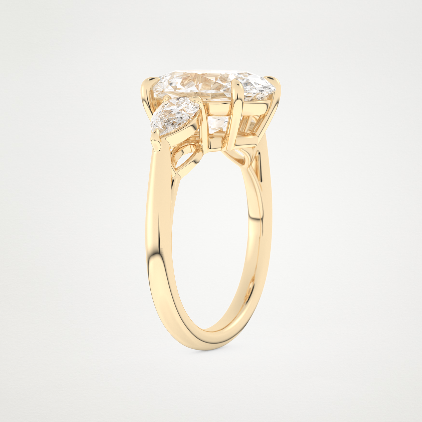 4.30 CT Moissanite Oval Ring – Inspired by Winnie Harlow 10