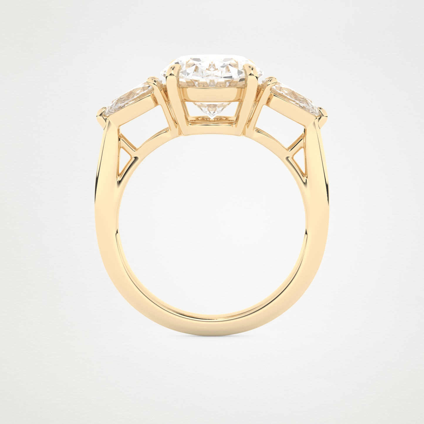 4.30 CT Moissanite Oval Ring – Inspired by Winnie Harlow 11