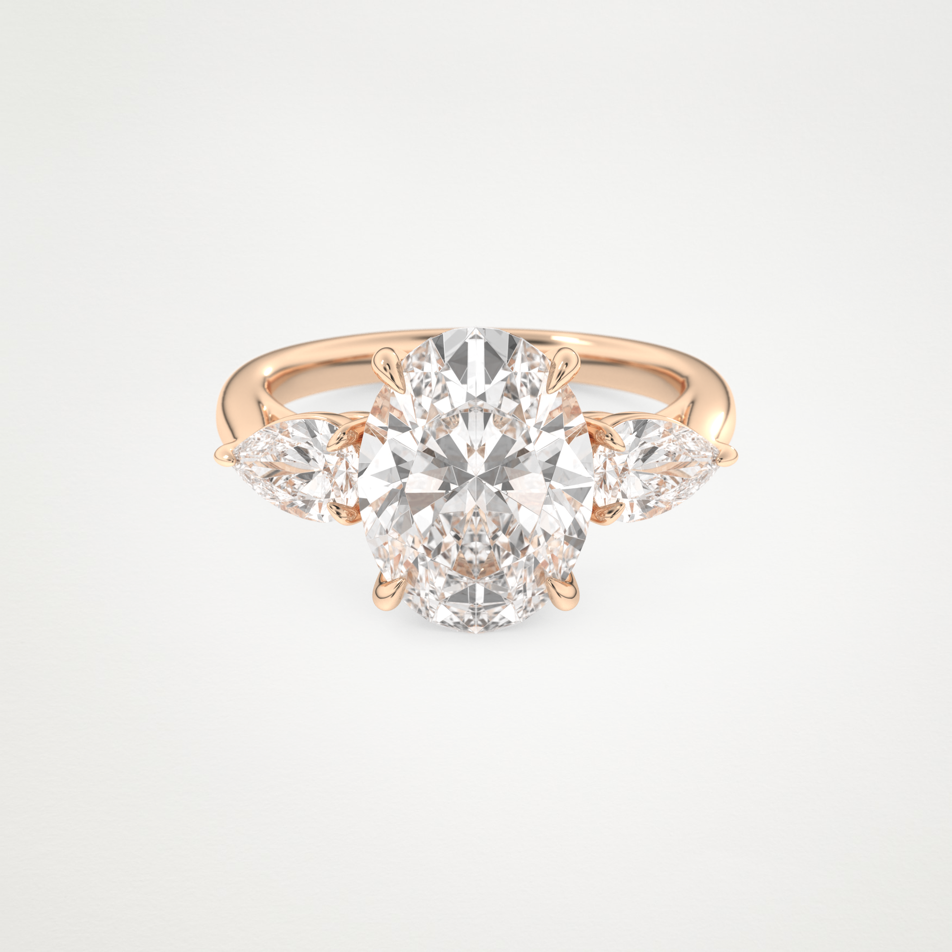 4.30 CT Moissanite Oval Ring – Inspired by Winnie Harlow 13