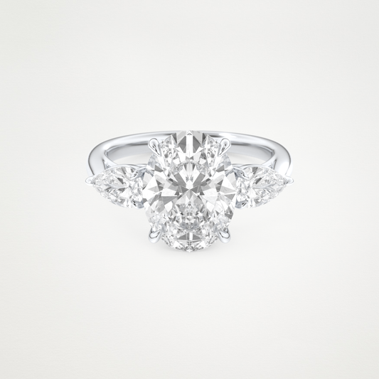 4.30 CT Moissanite Oval Ring – Inspired by Winnie Harlow 1