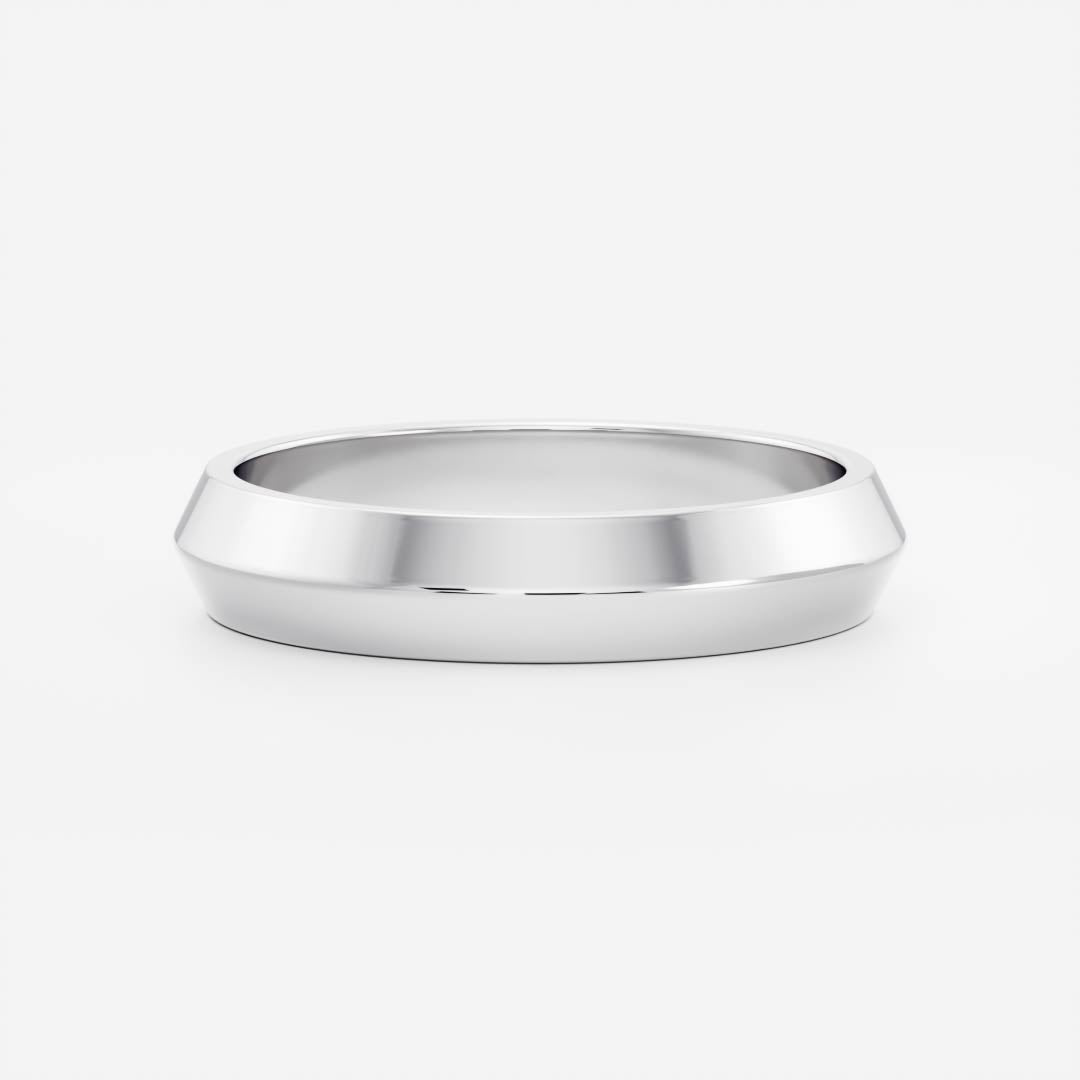 Stunning Knife Edge Wedding Bands