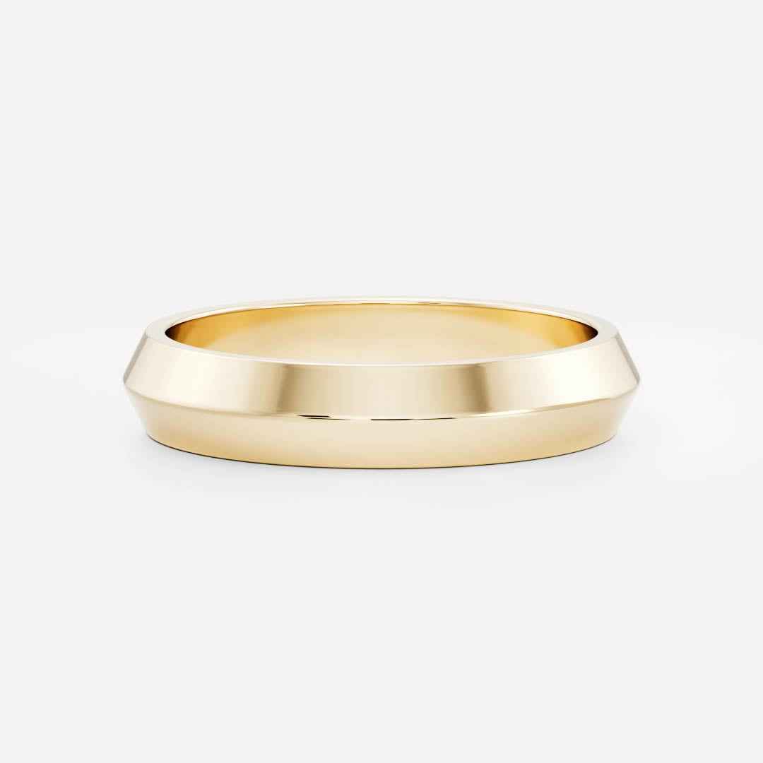 Stunning Knife Edge Wedding Bands