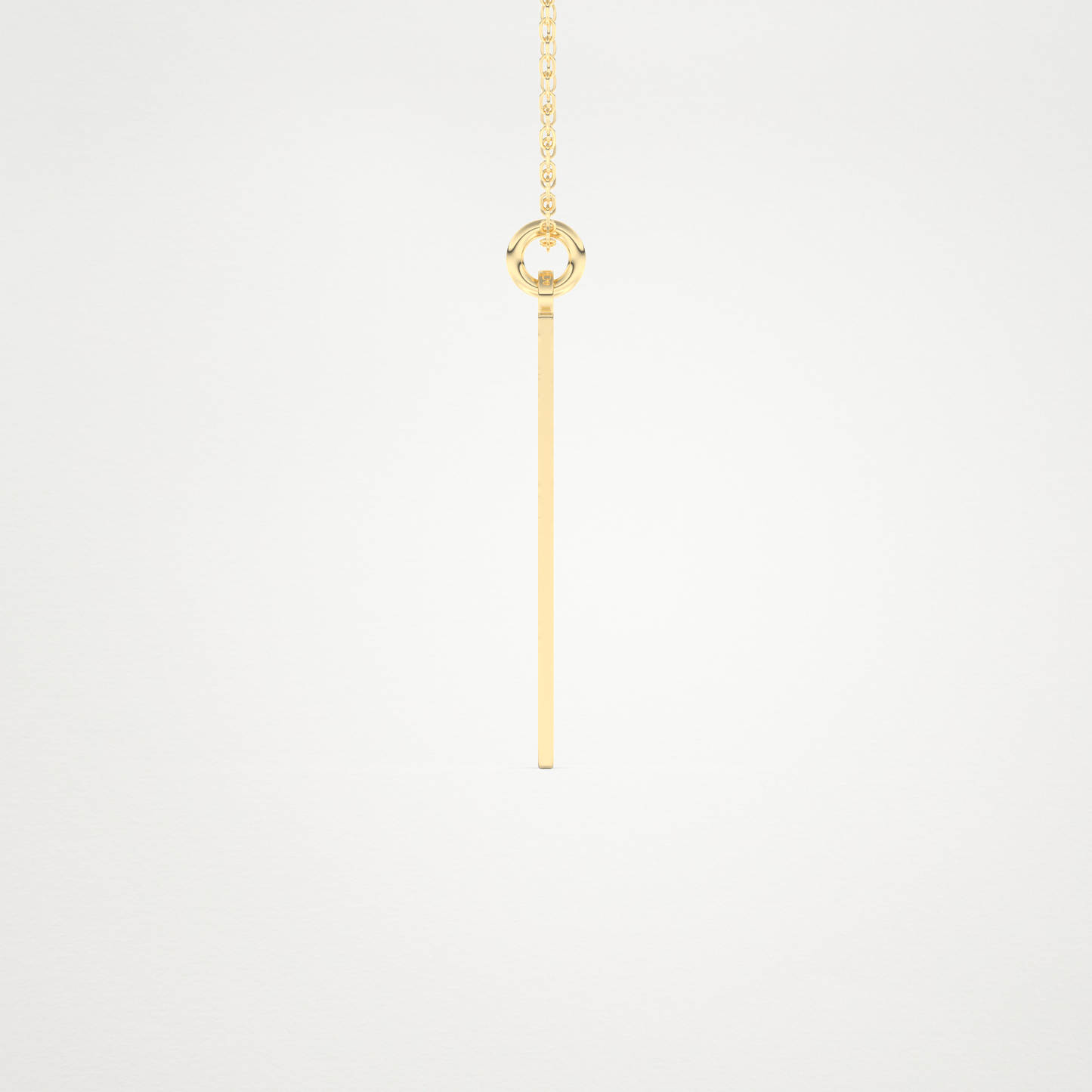 Custom Photo Printed Pendant Necklace – 14K/18K Gold & 925 Silver 8