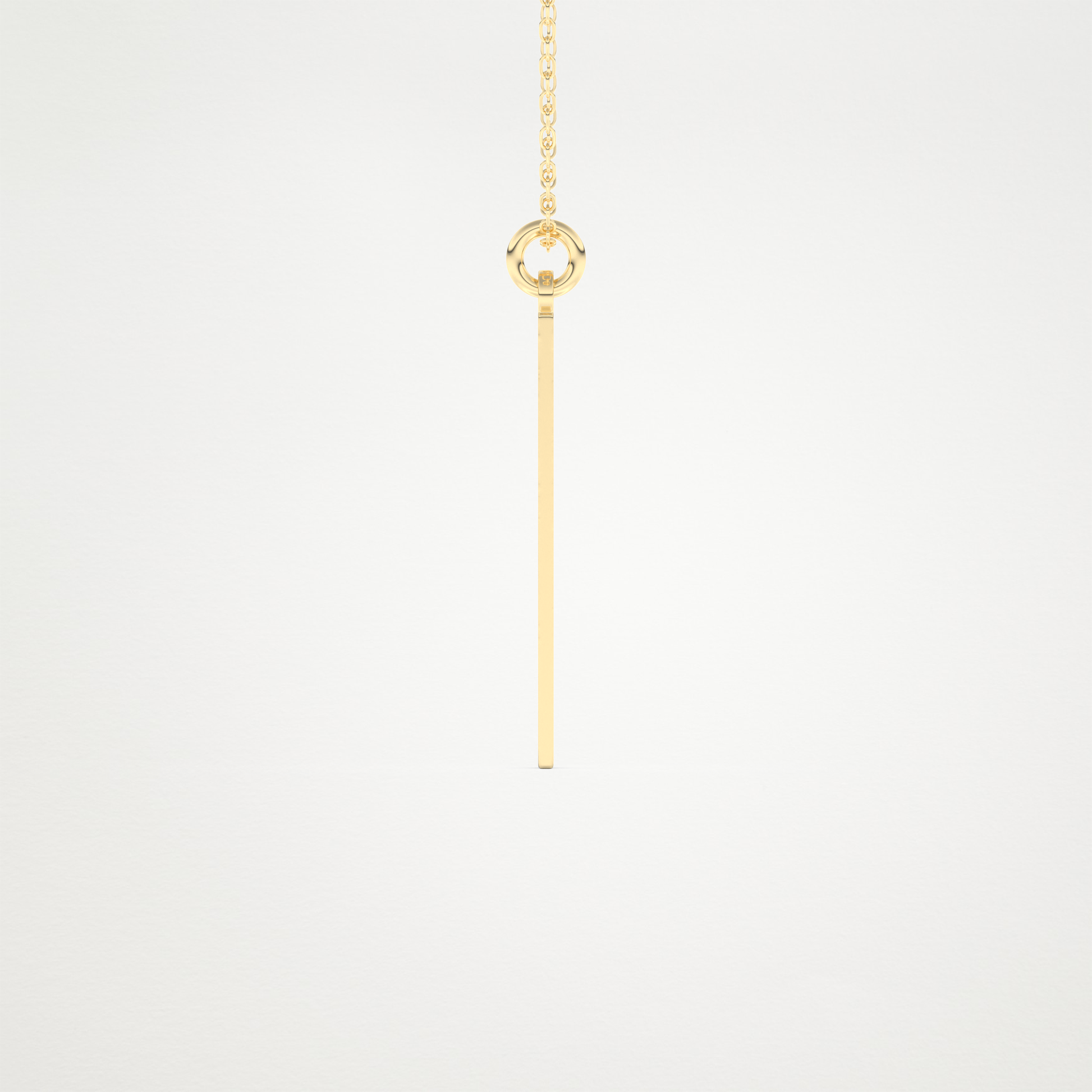 Custom Photo Printed Pendant Necklace – 14K/18K Gold & 925 Silver 8