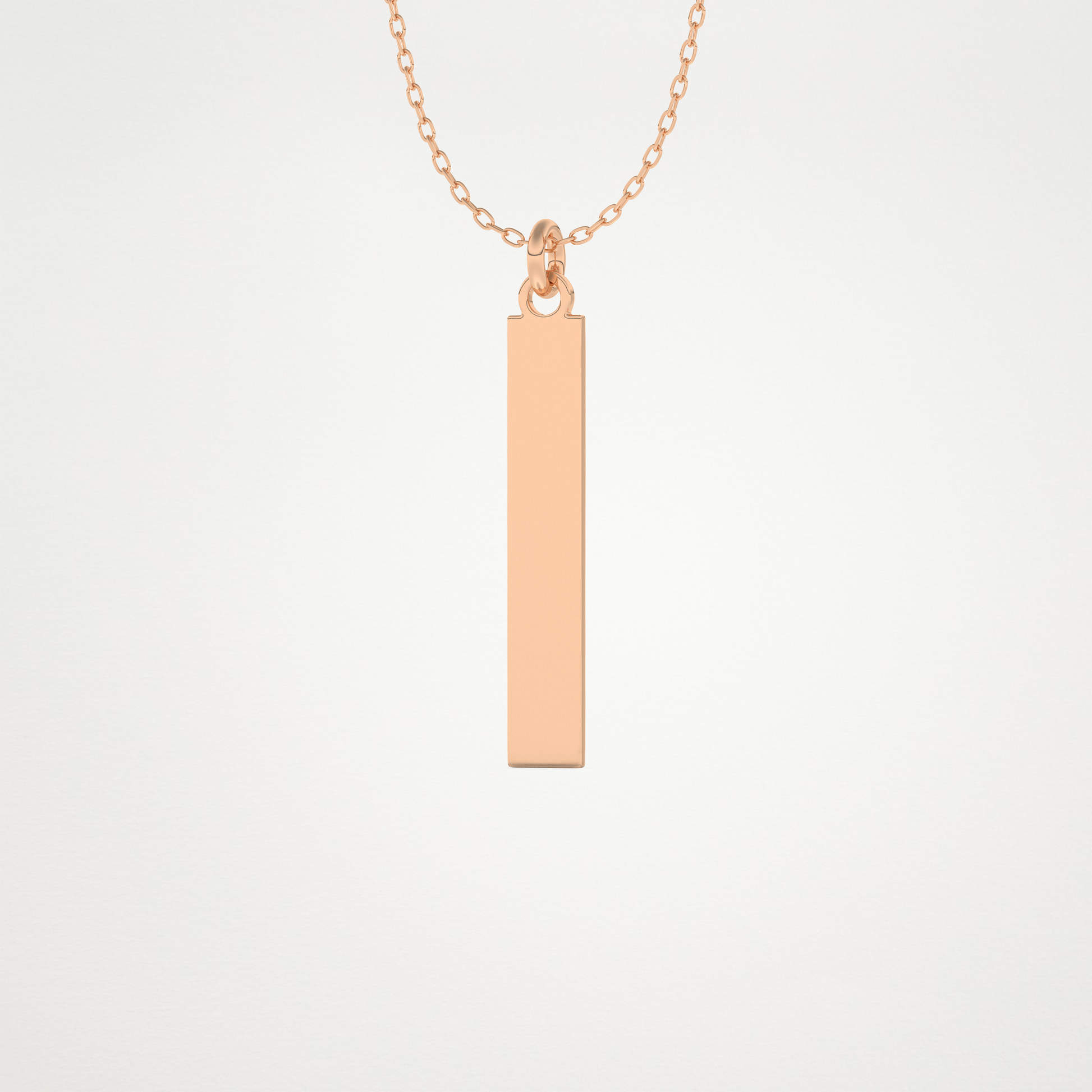 Custom Photo Printed Pendant Necklace – 14K/18K Gold & 925 Silver 14