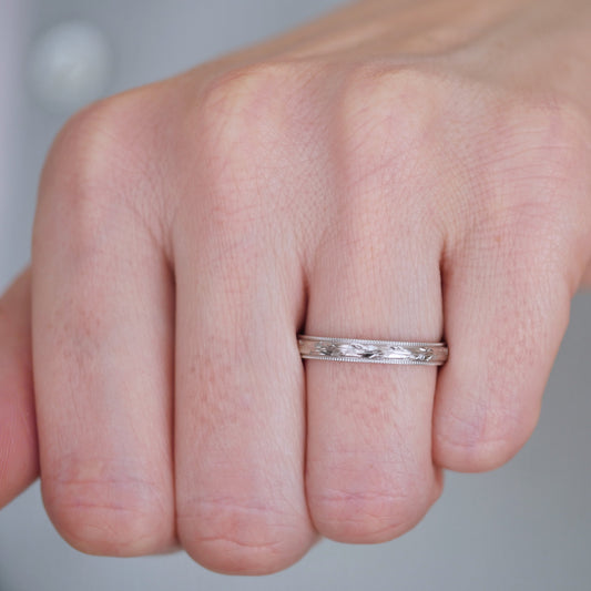 0.25 TCW Round Shaped Half Eternity Lab Grown Diamond Wedding Band