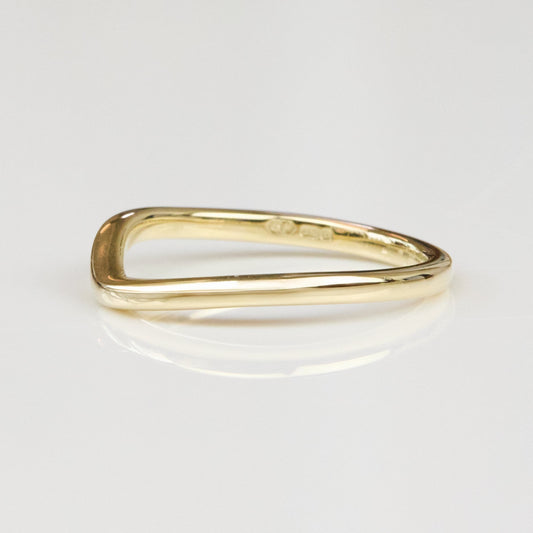 0.25 TCW Round Shaped Half Eternity Lab Grown Diamond Wedding Band