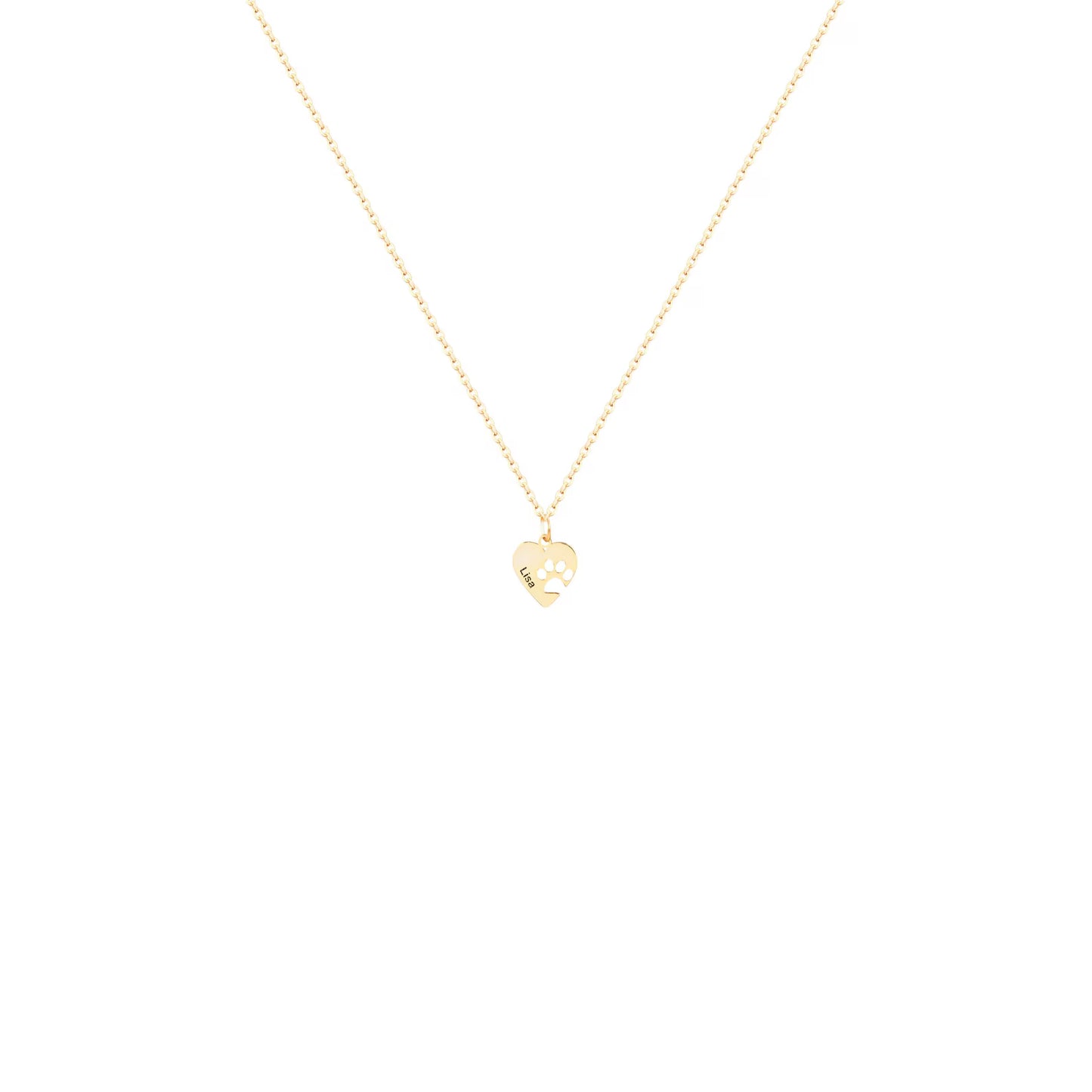 Custom Paw Print Pendant