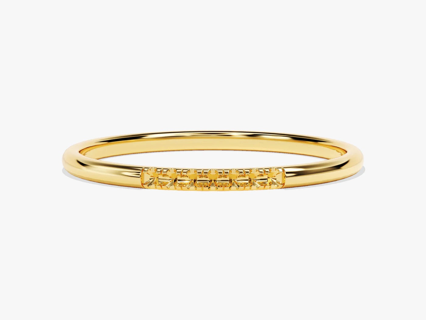 Minimal Multi Birthstone Band