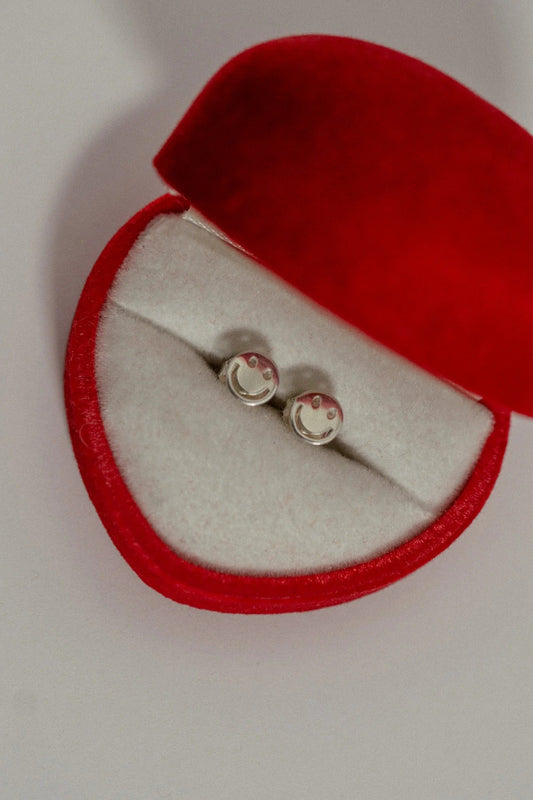 Smiley Stud Earrings