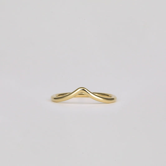 Curved Wedding Band
