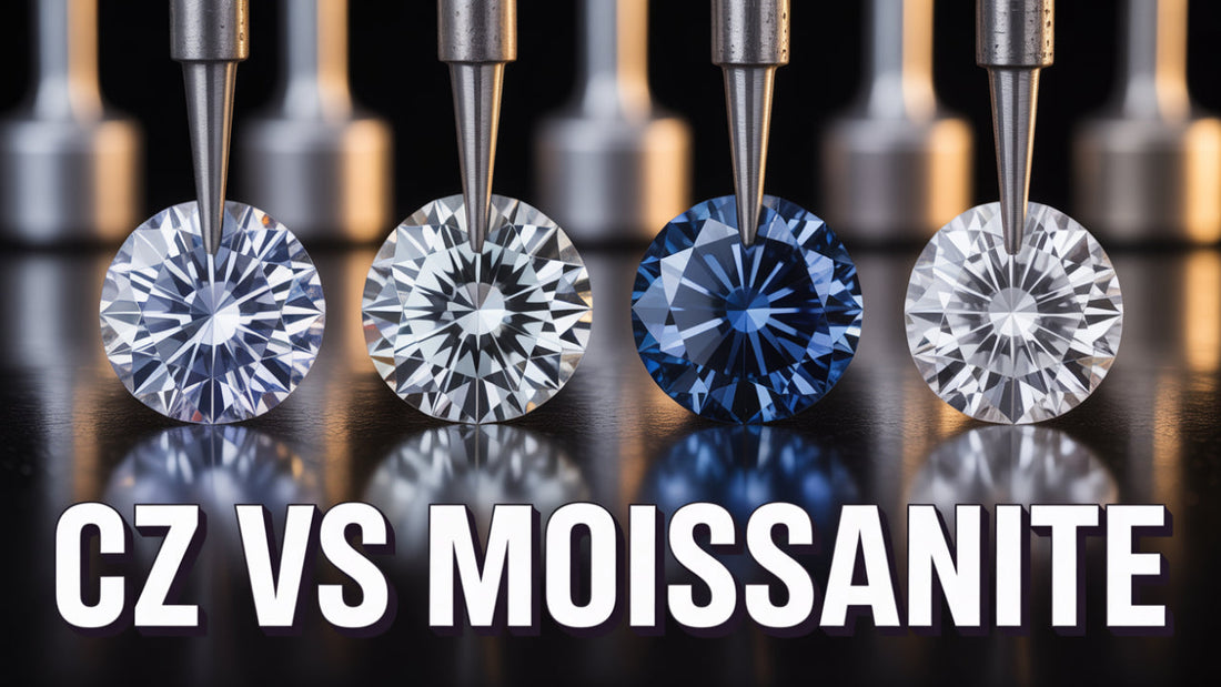 Moissanite vs Cubic Zirconia: Key Differences Explained