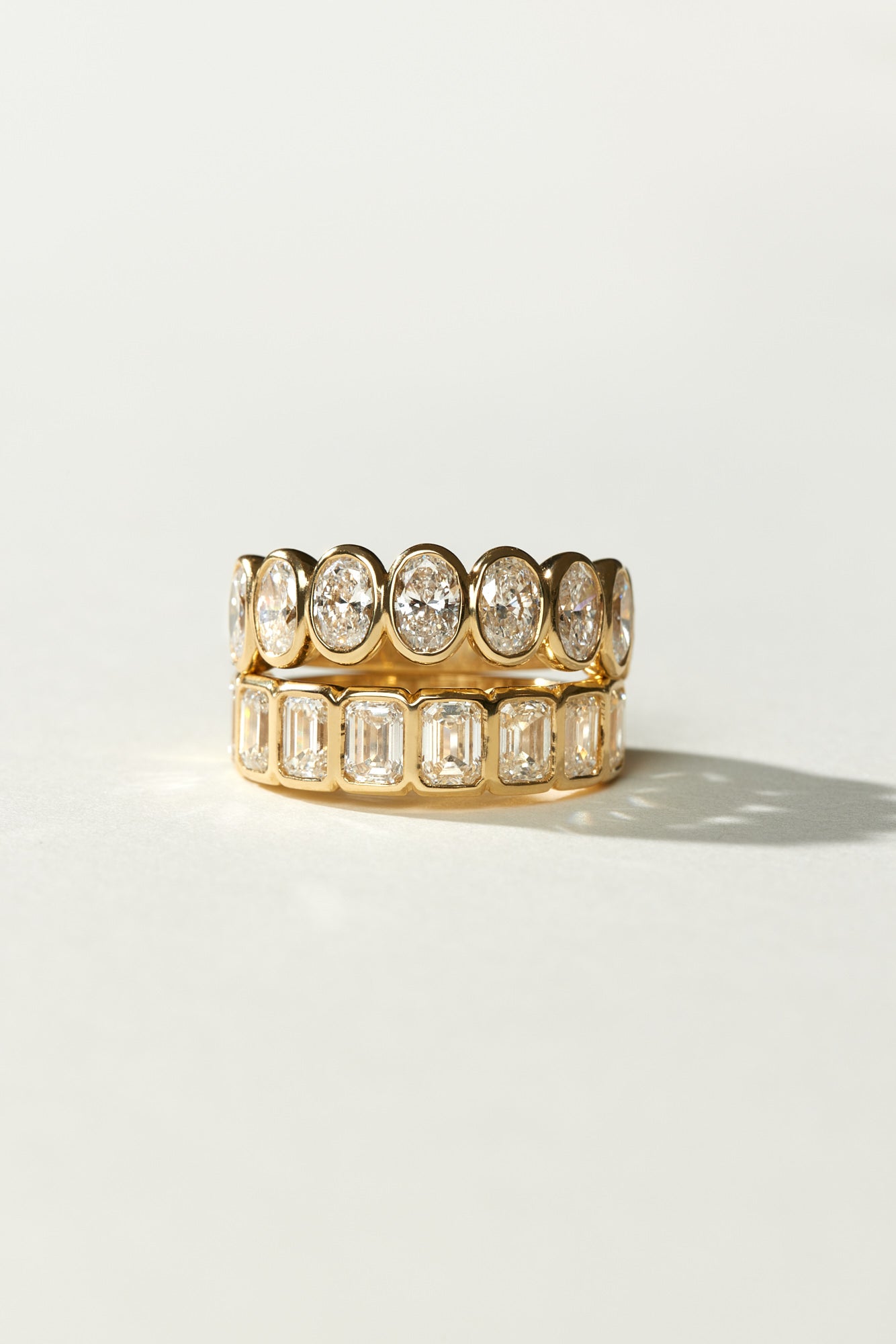 0.25 TCW Round Shaped Half Eternity Lab Grown Diamond Wedding Band