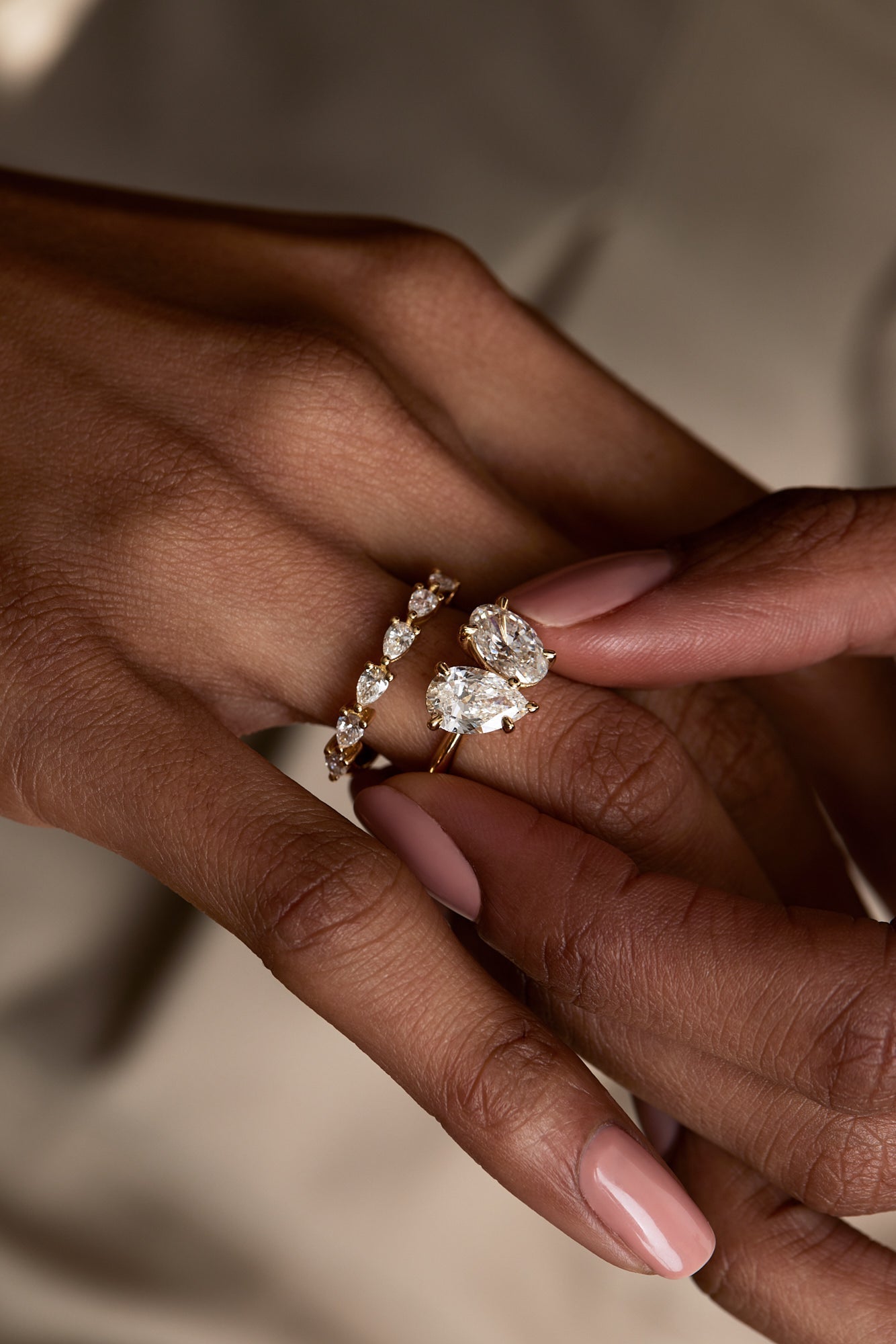 0.25 TCW Round Shaped Half Eternity Lab Grown Diamond Wedding Band