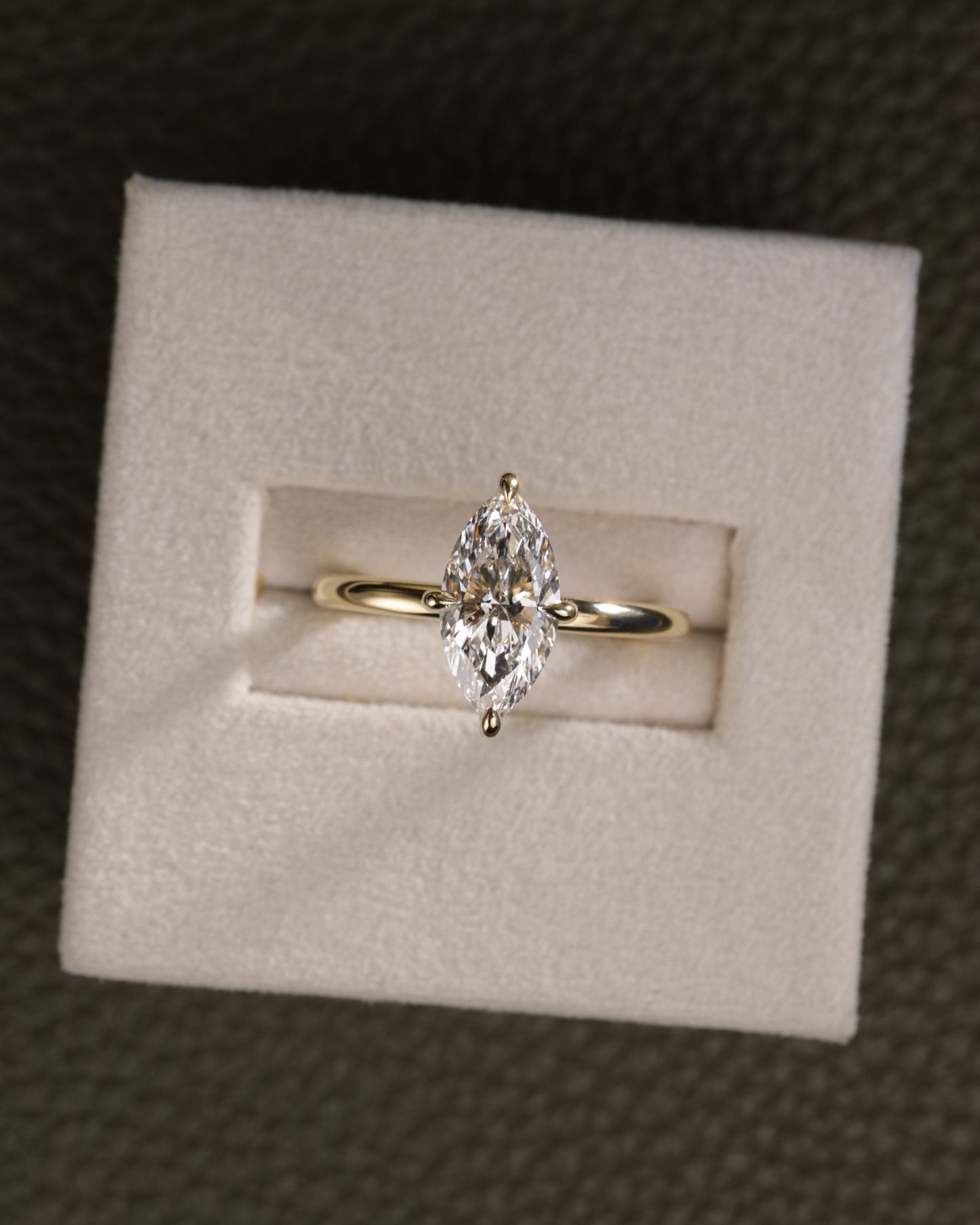 2 CT Asscher Lab Grown Diamond Solitaire Engagement Ring
