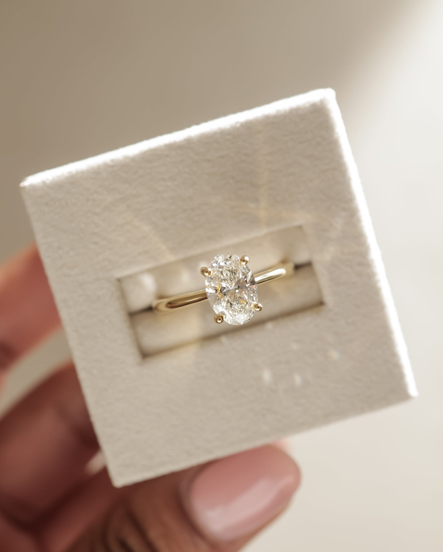 2 CT Asscher Lab Grown Diamond Solitaire Engagement Ring