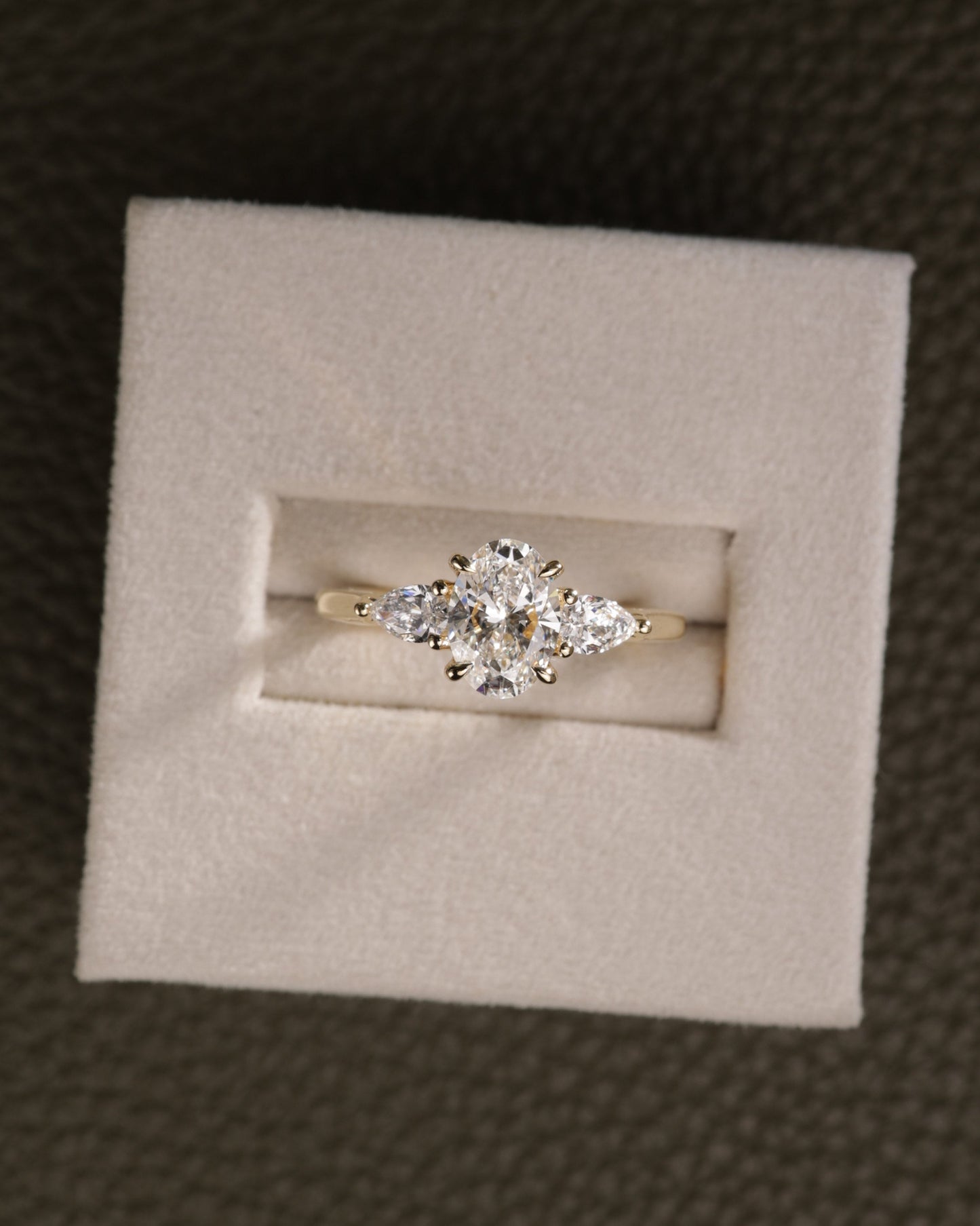 2 CT Asscher Lab Grown Diamond Solitaire Engagement Ring