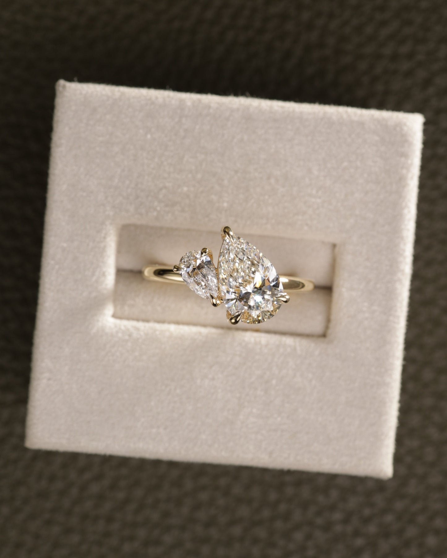 2 CT Asscher Lab Grown Diamond Solitaire Engagement Ring