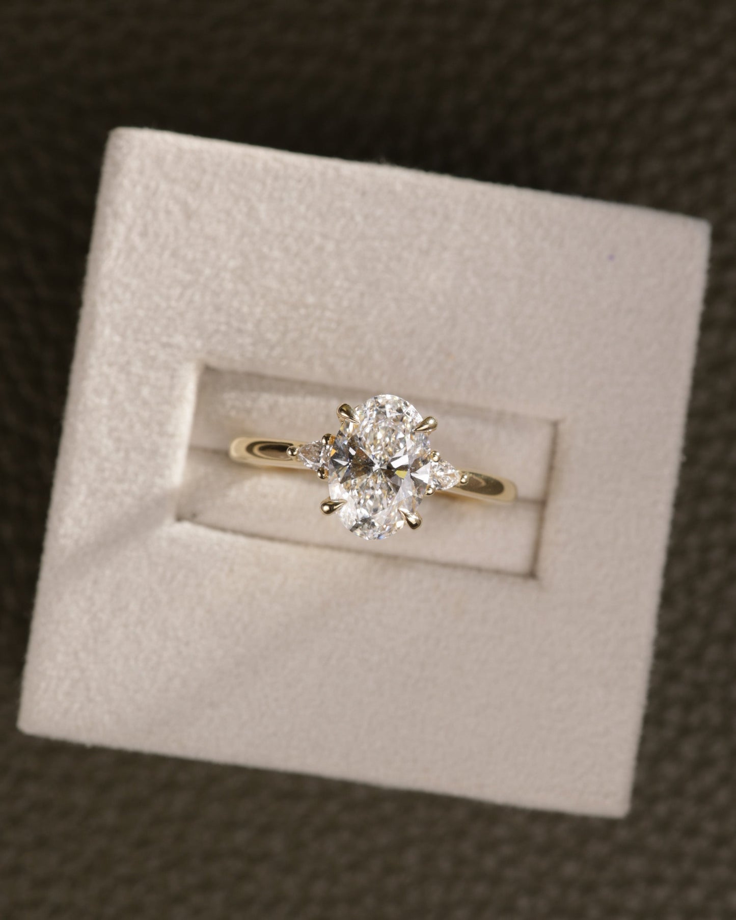 2 CT Asscher Lab Grown Diamond Solitaire Engagement Ring