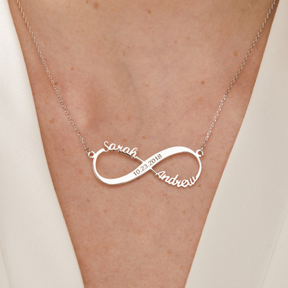 Personalized Infinity Name Necklace