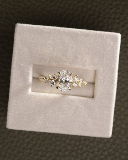2 CT Asscher Lab Grown Diamond Solitaire Engagement Ring