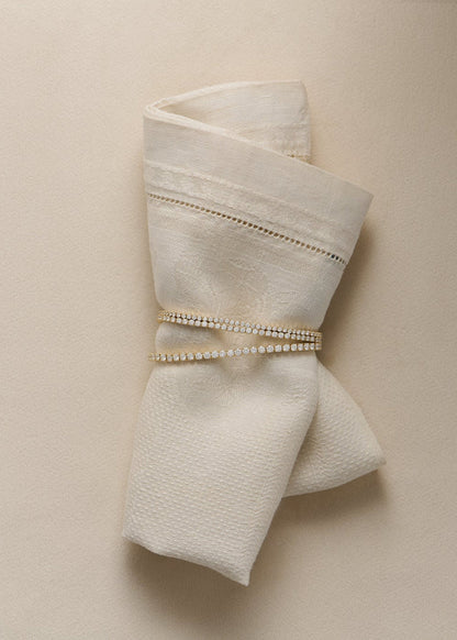 4 TCW Round Moissanite Diamond Tennis Bracelet