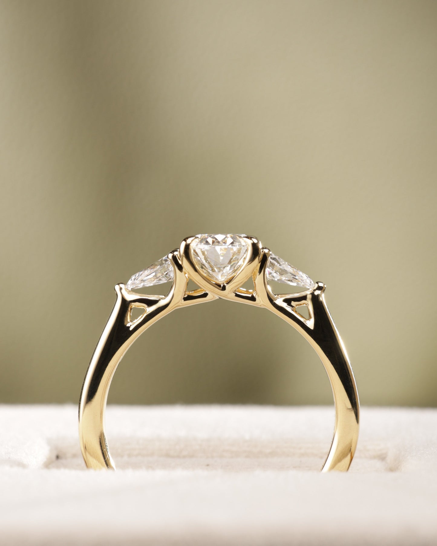 2 CT Asscher Lab Grown Diamond Solitaire Engagement Ring