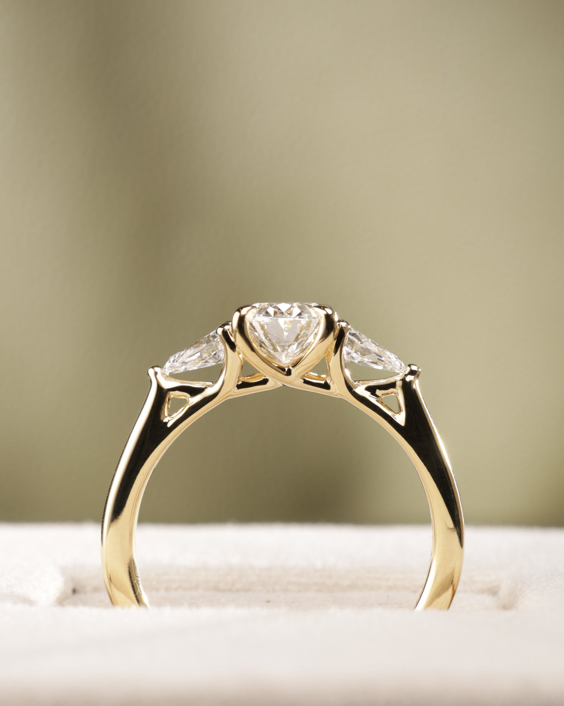 2 CT Asscher Lab Grown Diamond Solitaire Engagement Ring