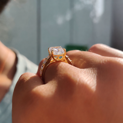 Christina-Custom Radiant Ring