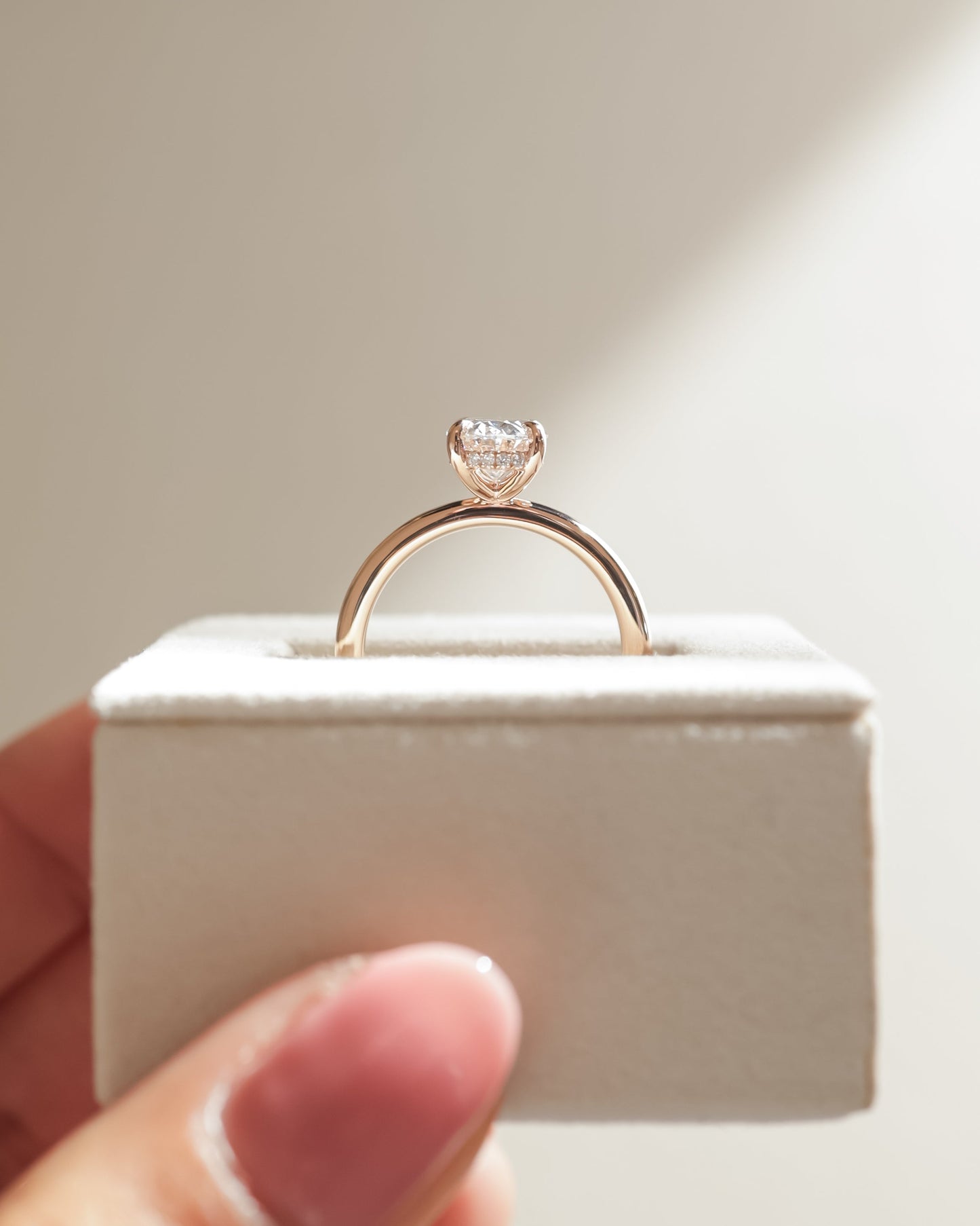 2 CT Asscher Lab Grown Diamond Solitaire Engagement Ring