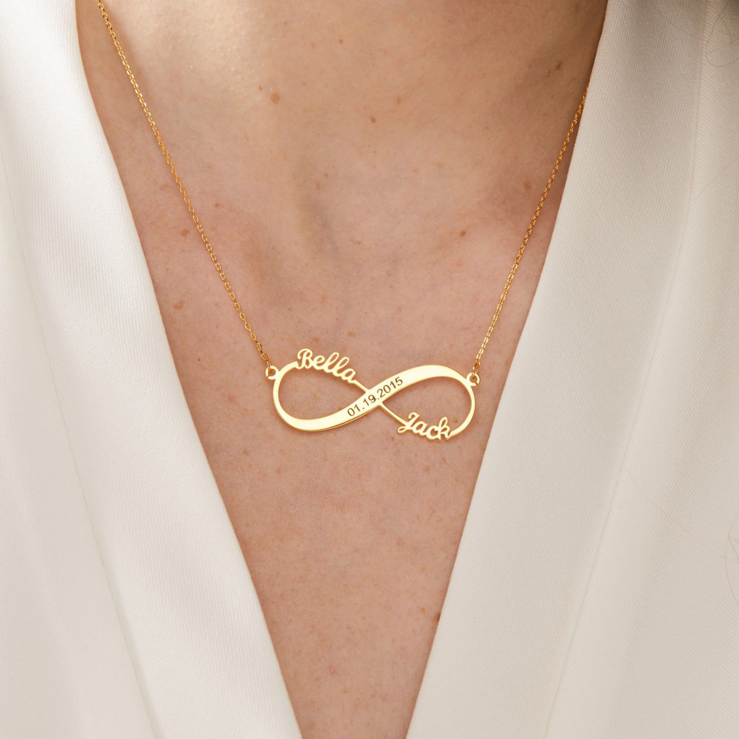 Personalized Infinity Name Necklace