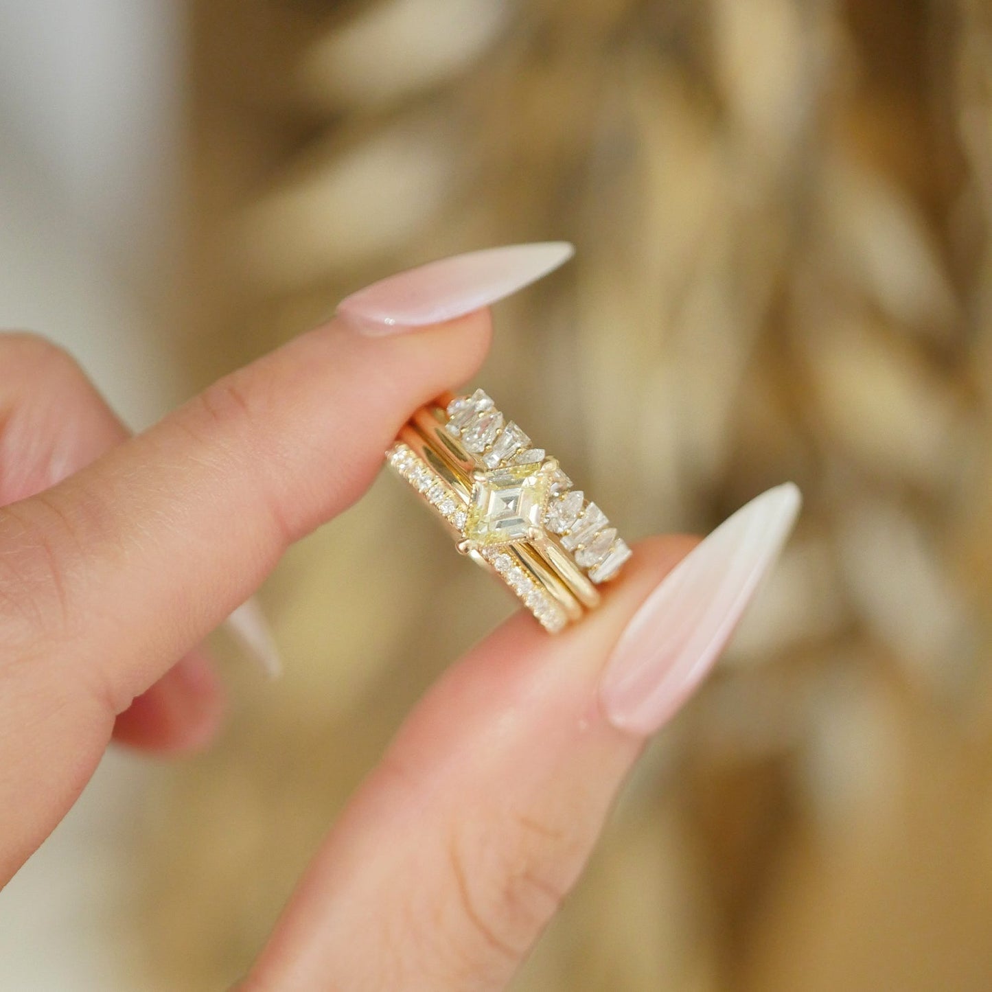 0.25 TCW Round Shaped Half Eternity Lab Grown Diamond Wedding Band