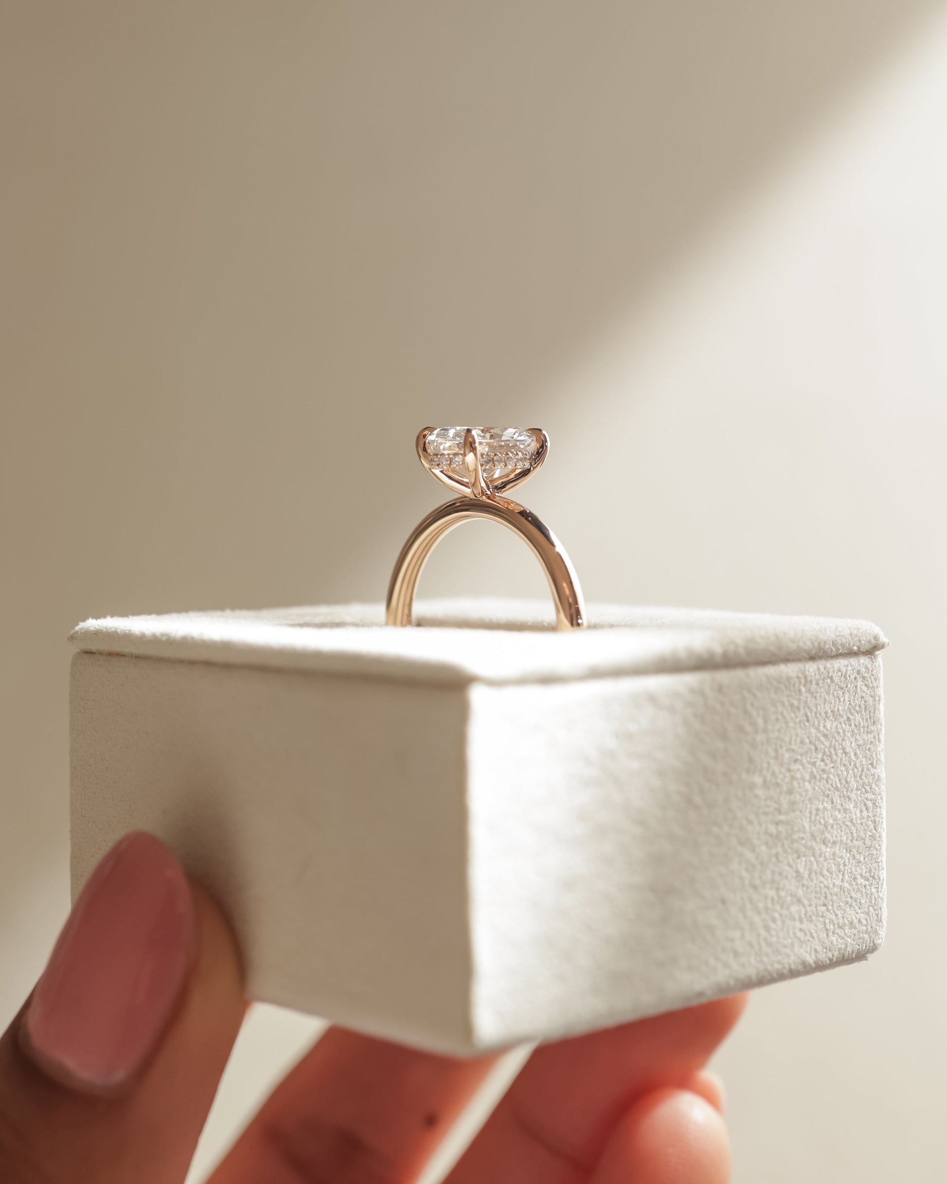 2 CT Asscher Lab Grown Diamond Solitaire Engagement Ring