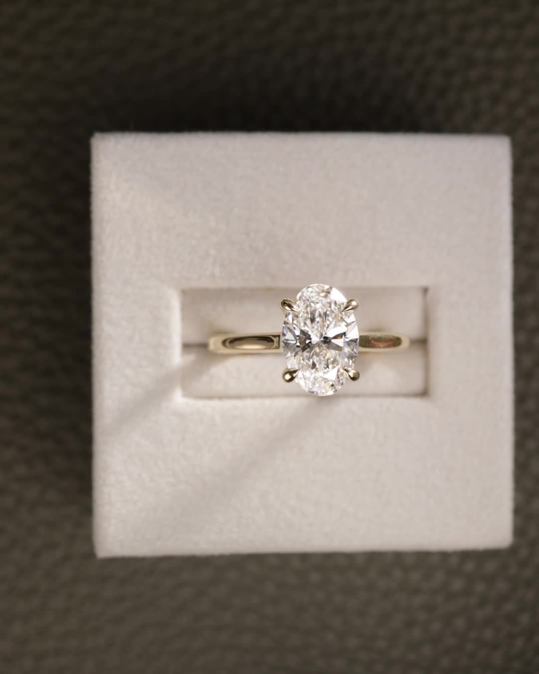 2 CT Asscher Lab Grown Diamond Solitaire Engagement Ring