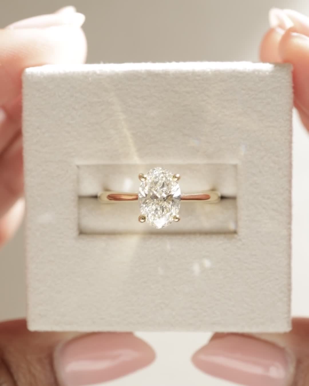 2 CT Asscher Lab Grown Diamond Solitaire Engagement Ring