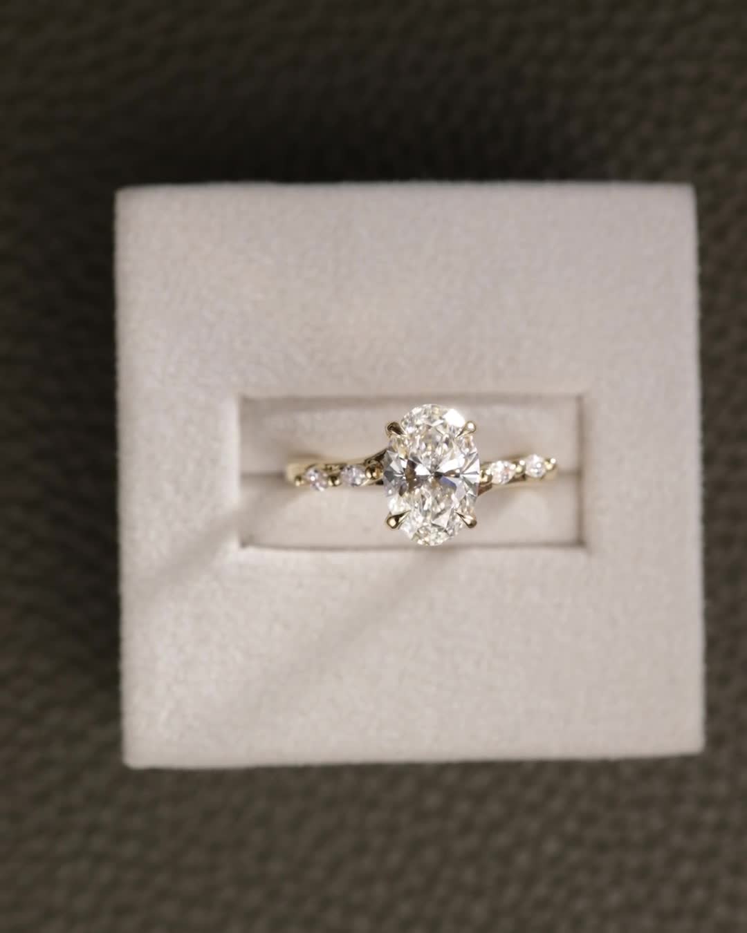 2 CT Asscher Lab Grown Diamond Solitaire Engagement Ring